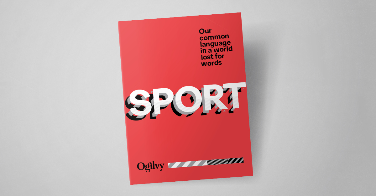 Cover of the report "Sport: Our Common Language in a World Lost for Words"